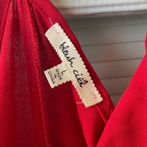 Take 50% OFF- Blueh Ciel Cold Shoulder Dress, Size-L - Picture 4 of 8